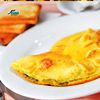 Seymen Sahil Kafe menüsü: Yumuşacık sade omlet.